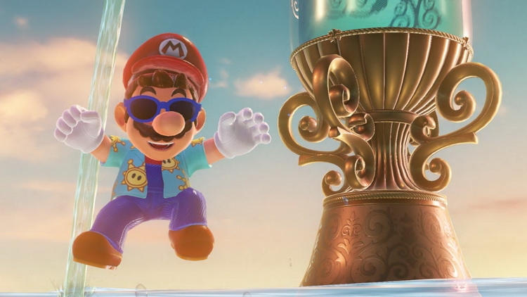 Super Mario Odyssey прошли менее чем за час uper mario odyssey,Игры,спидранеры
