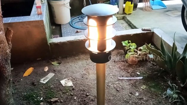 Как сделать современный садовый светильник за копейки из трубы ПВХ для дома и дачи,мастер-класс
