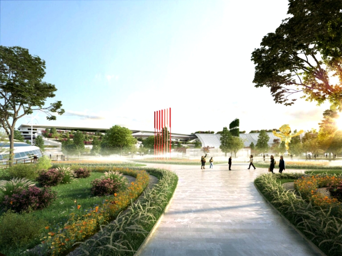 Концепт города-сада, в котором горожане смогут наслаждаться природой и выращиванием натуральных продуктов архитектура,интерьер и дизайн