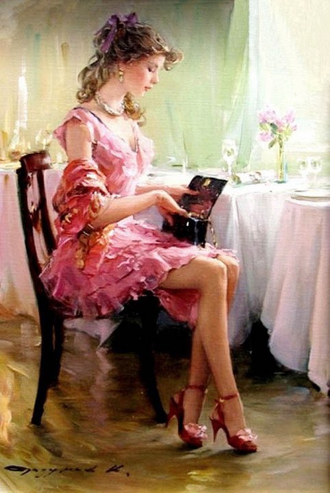 Женщина-мечта в картинах Константина Разумова разумов константин