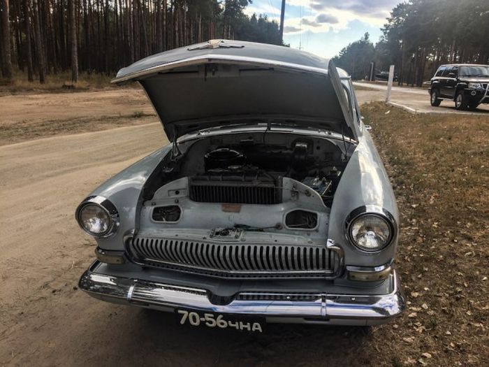 Прекрасно сохранившаяся ГАЗ-21 «Волга» 1962 года выпуска (20 фото)
