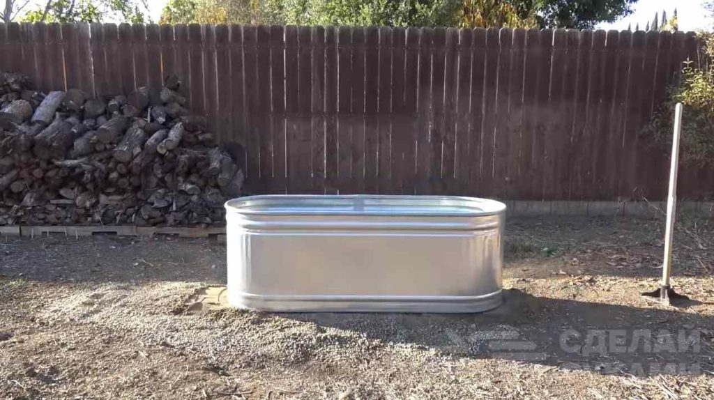 Как сделать ванну с подогревом на дачном участке Как сделать ванну с подогревом на дачном участке самоделкин