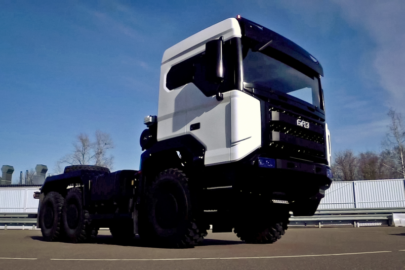 Отечественный грузовик БАЗ-S36A11 начнут серийно собирать на бывшем заводе Toyota в Питере