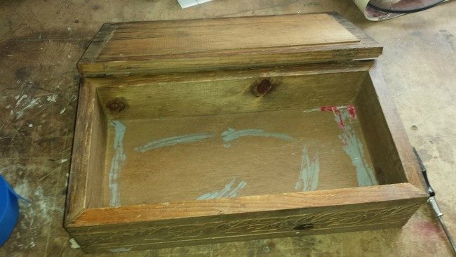 Реставрация старой шкатулки Реставрация старой шкатулки