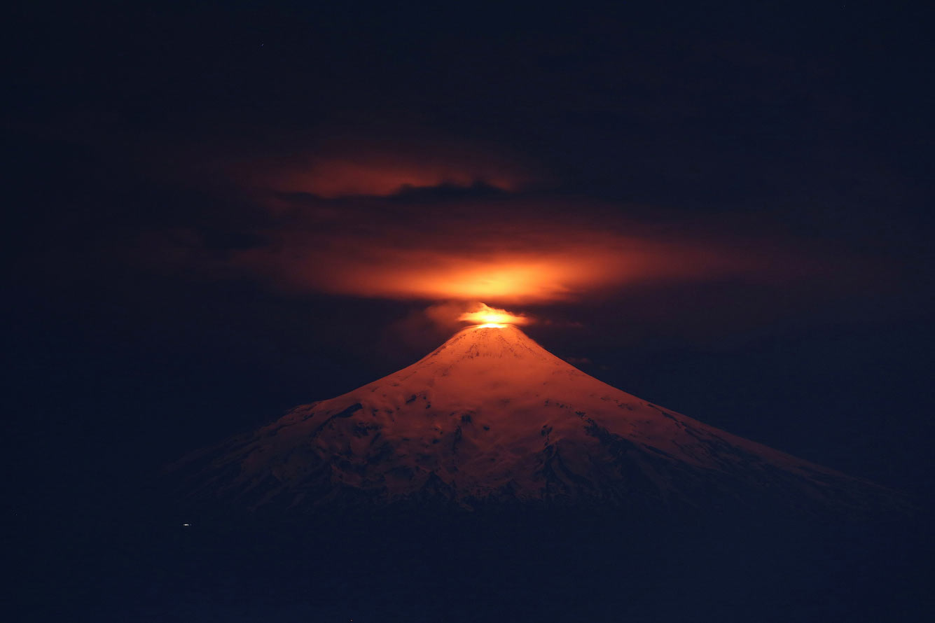 CHILE-VOLCANO/