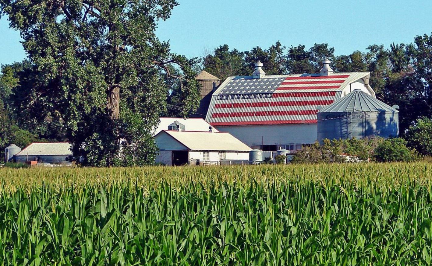 Modern farm. Сельское фермерское хозяйство США. Сельское хозяйство СГА. Агрокультура США. Штат Иллинойс сельское хозяйство.