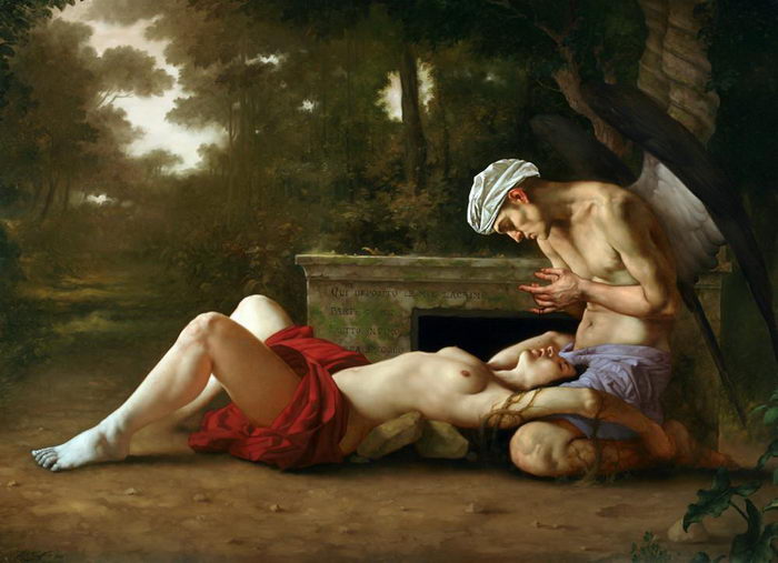 Словно из прошлых веков: картины Roberto Ferri 