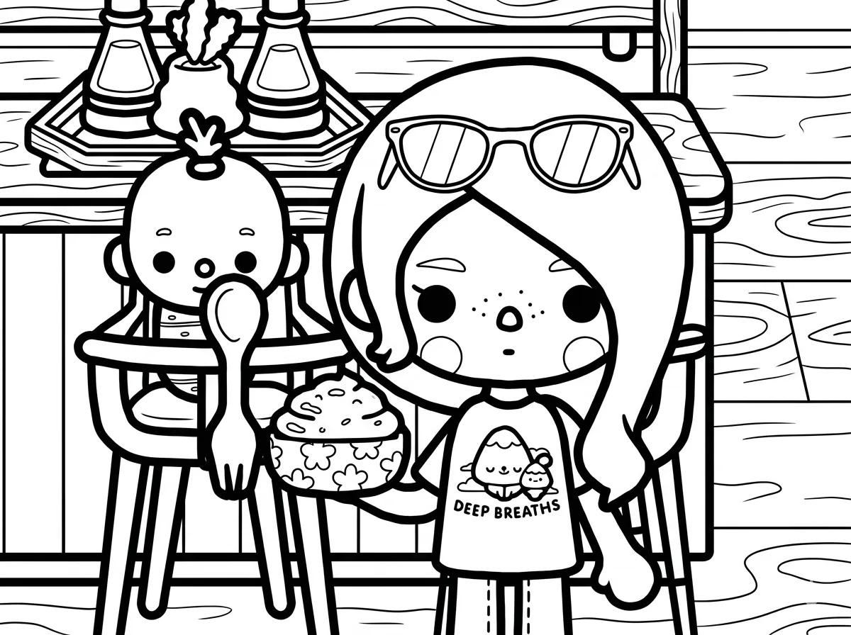 Раскраски Тока Бока: 30 рисунков с любимыми персонажами видеоигры Toca Boca создавать, очень, стиле, питомцев, Boca —, позволяет, скачать, можно, детям, персонажей, интересный, стиль, разрабатывать, новых, придумывать, дизайнеров, Достаточно, место, интерьер, секретикиToca