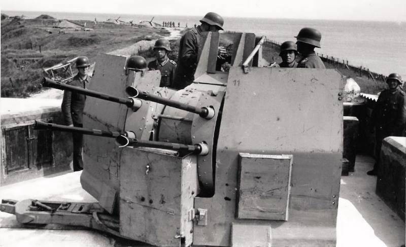 Использование трофейных немецких 20-мм зенитных автоматов Использование трофейных немецких 20-мм зенитных автоматов оружие