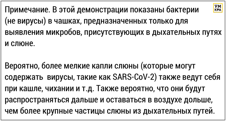 Учёный наглядно показал разницу распространения бактерий с медицинской маской и без неё Дэвис, потому, блокирования, частиц, слюны, использовал, вирусы, этого, ответил, маски, каким, которых, Несмотря, образом, заставлял, чихать, одним, команде, разнообразными, вопросами