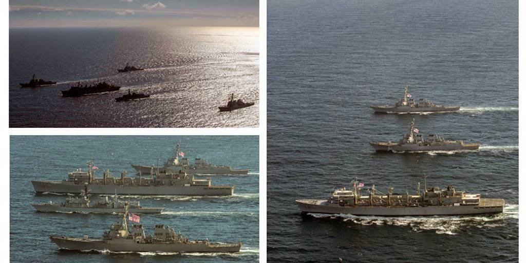 Нато в случае нападения. Атака российских кораблей американским эсминцем. Группировка американских и британских кораблей в черном море. Корабли НАТО В Баренцевом море 1989.