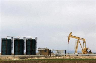 A TORC Oil & Gas pump jack is seen near Granum, Alberta, Canada May 6, 2020. Picture taken May 6, 2020. REUTERS/Todd Korol