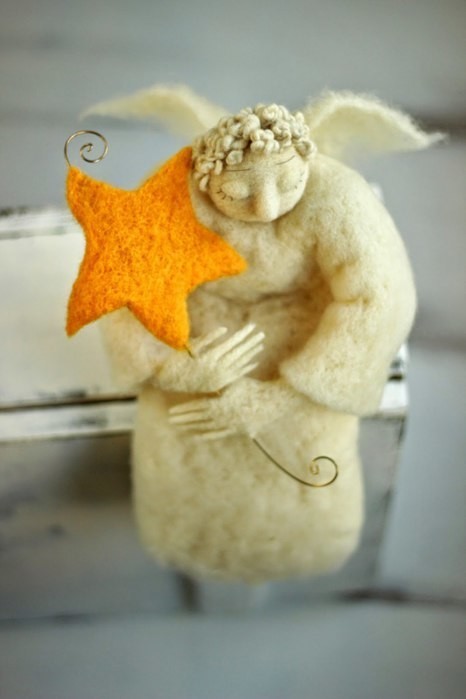 Очень милое и нежное валяние от Марианны Очень милое и нежное валяние от Марианны валяние