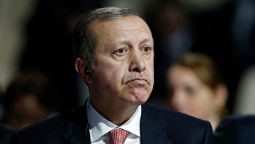 Президент Турции Тайип Эрдоган на климатической конференции ООН в Париже