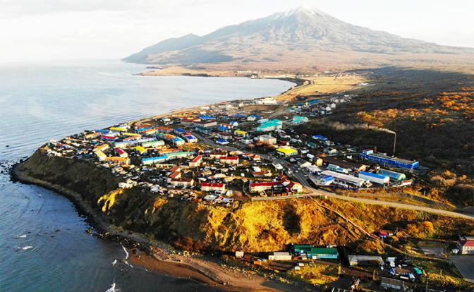 На фото: остров Итуруп в Сахалинской области