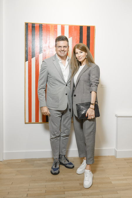 Баста с женой Еленой Пинской, Андрей Малахов и другие на дне рождения галереи в Москве Звезды,Новости о звездах