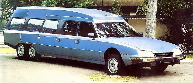 Шестиколесный Citroen CX Tissier, SixWheeler, citroen