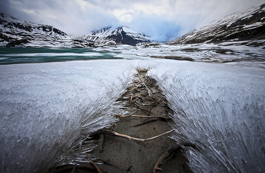 Ледяное вдохновение — 23 фото интересных образований изо льда зима,лед,мороз,природа