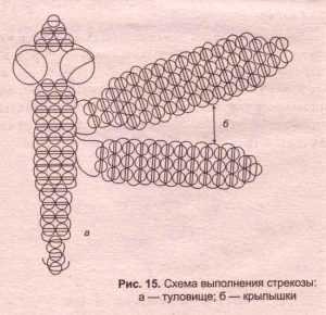 Стрекозы из бисера Стрекозы, бисера, будут, очаровывать, нежной, полупрозрачностью, правильно, подобрать, бисер  