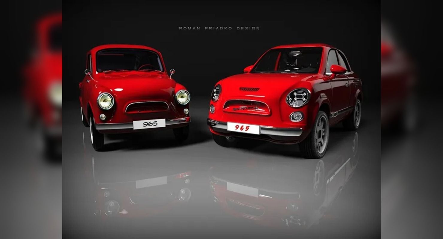 Дизайнер показал на рендерах новый ЗАЗ-965