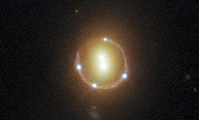 Астрономы увидели в космосе идеально круглое кольцо, которое состоит из 6 звезд