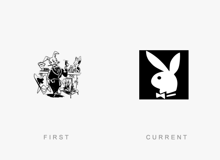 Логотипы всемирно известных брендов тогда и сейчас: 30 любопытных примеров
