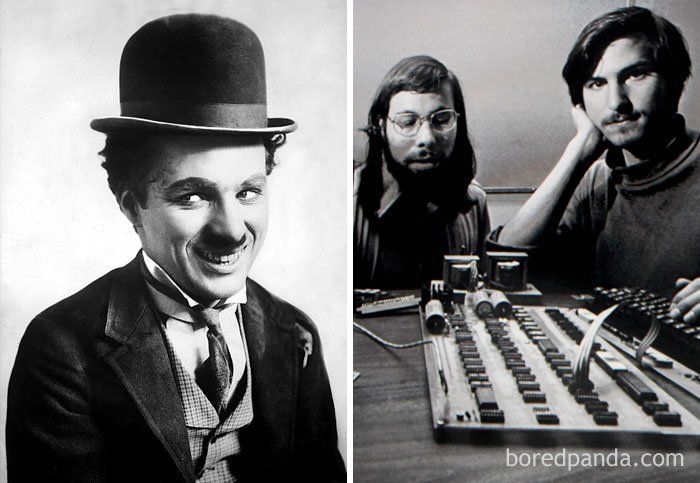 19. Чарли Чаплин умер в 1977 году. В том же году на рынок вышла компания Apple интересное, исторические факты, история, познавательно, сша, факты, факты в картинках