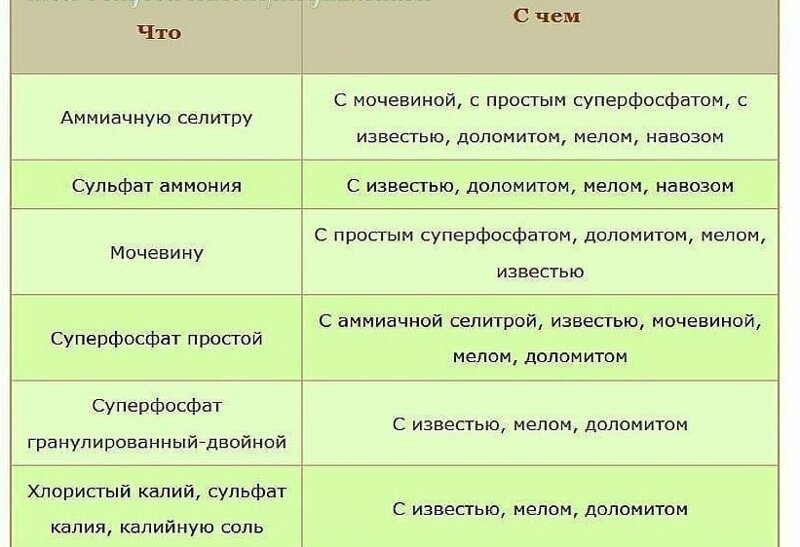 Какие удобрения нельзя смешивать друг с другом Лайфхак, дача, огород, полезные советы, сад