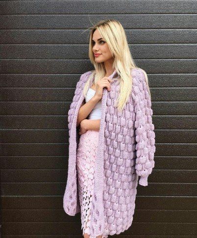 Модный узор спицами «Малинки»: описание и идеи применения Модный узор спицами «Малинки»: описание и идеи применения вязание спицами,рукоделие,своими руками,узор малинки