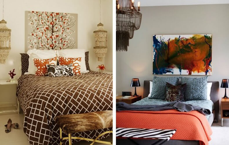 Основные правила подбора картин в интерьер комнаты