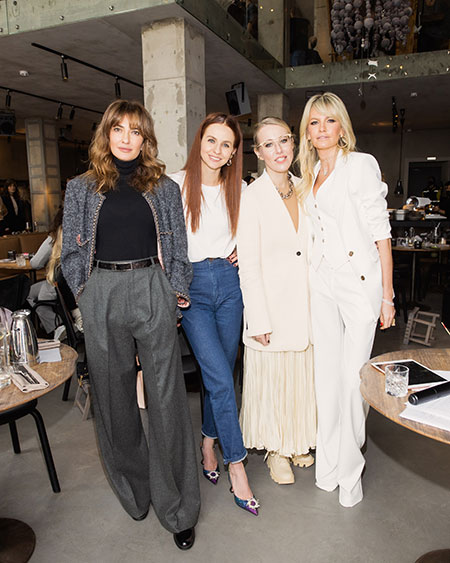 Ксения Собчак, Инга Меладзе и другие на бизнес-завтраке в Москве Звезды,Новости о звездах