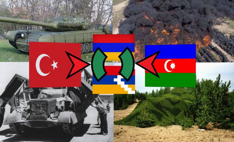 Выбор оружия в противостоянии Армении и Азербайджана: маскировка как «путь обмана» Выбор оружия в противостоянии Армении и Азербайджана: маскировка как «путь обмана» оружие