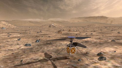Беспилотник для миссии Mars 2020