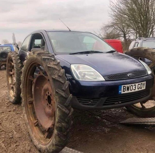 Малолитражка, которая может потягаться с крутыми внедорожниками автомобили,тюнинг