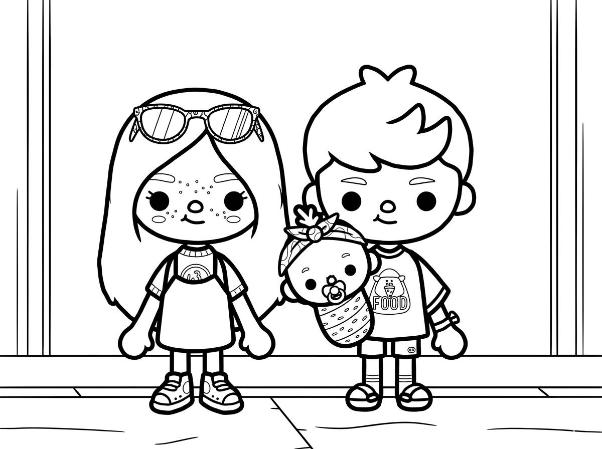 Раскраски Тока Бока: 30 рисунков с любимыми персонажами видеоигры Toca Boca создавать, очень, стиле, питомцев, Boca —, позволяет, скачать, можно, детям, персонажей, интересный, стиль, разрабатывать, новых, придумывать, дизайнеров, Достаточно, место, интерьер, секретикиToca