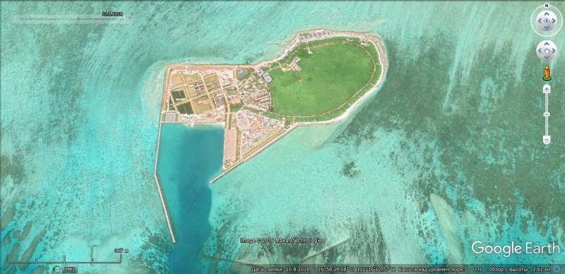 Усиление военного присутствия КНР в Южно-Китайском море путём возведения искусственных островов армия,геополитика