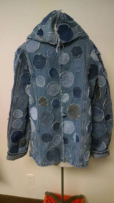 Куртки из старых джинсов. Идеи для творчества идеи и вдохновение,мода,одежда
