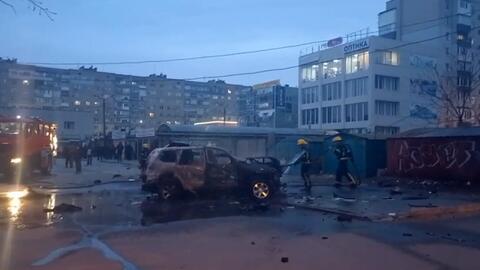 В Мелитополе ранним утром прогремел взрыв, ранен полицейский