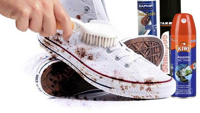 Как очистить белую обувь в домашних условиях