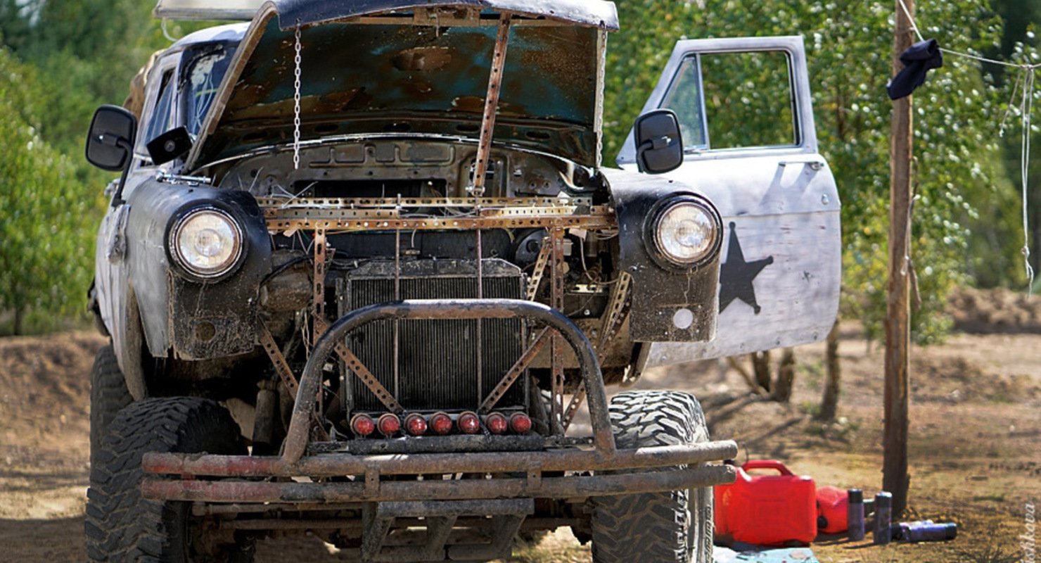 УАЗ соединили с «Волгой» ГАЗ-21 и получили чудовище, которому не место на общественных дорогах