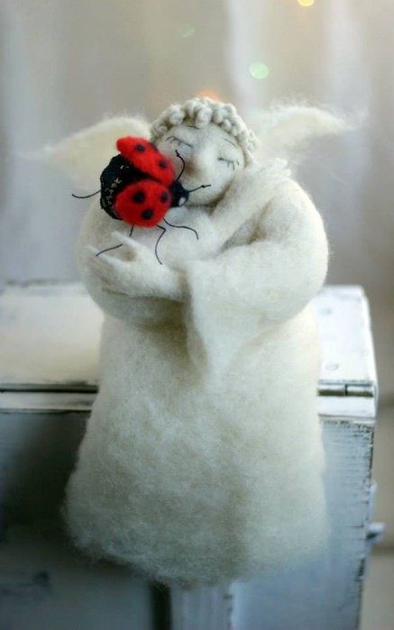 Очень милое и нежное валяние от Марианны Очень милое и нежное валяние от Марианны валяние