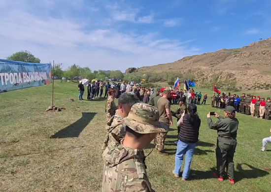 Юнармейцы из Бурятии приняли участие в военно-патриотической игре «Тропа выживания»