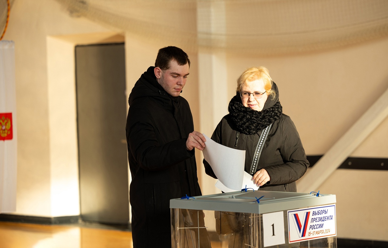 Явка избирателей Тверской области на выборах президента России по состоянию на 15.00 составила 20,22%