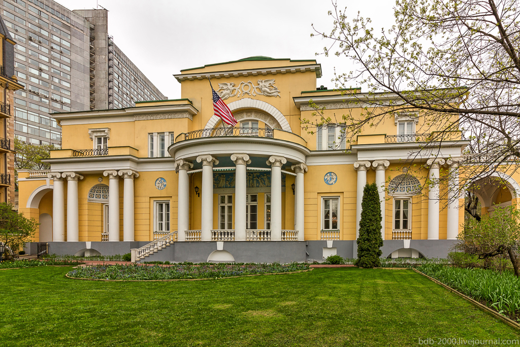 Резиденция посла США в Москве. Особняк Второва. 