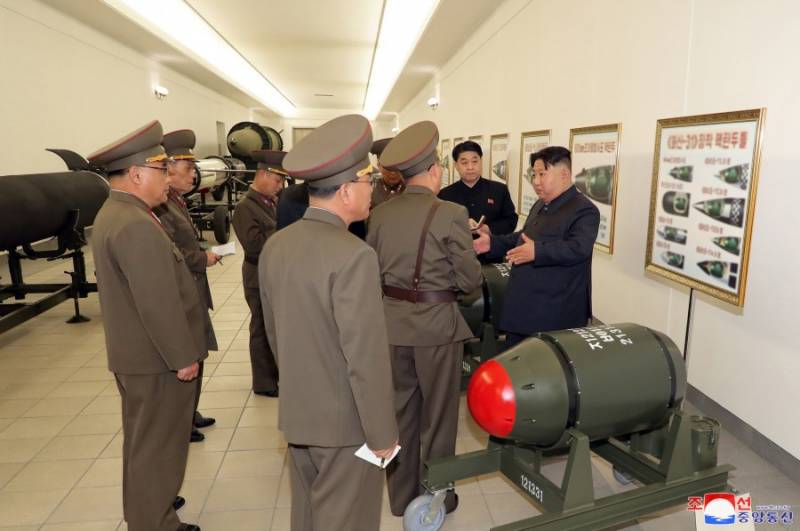 Северокорейский унифицированный ядерный боезаряд «Хвасан-31» оружие