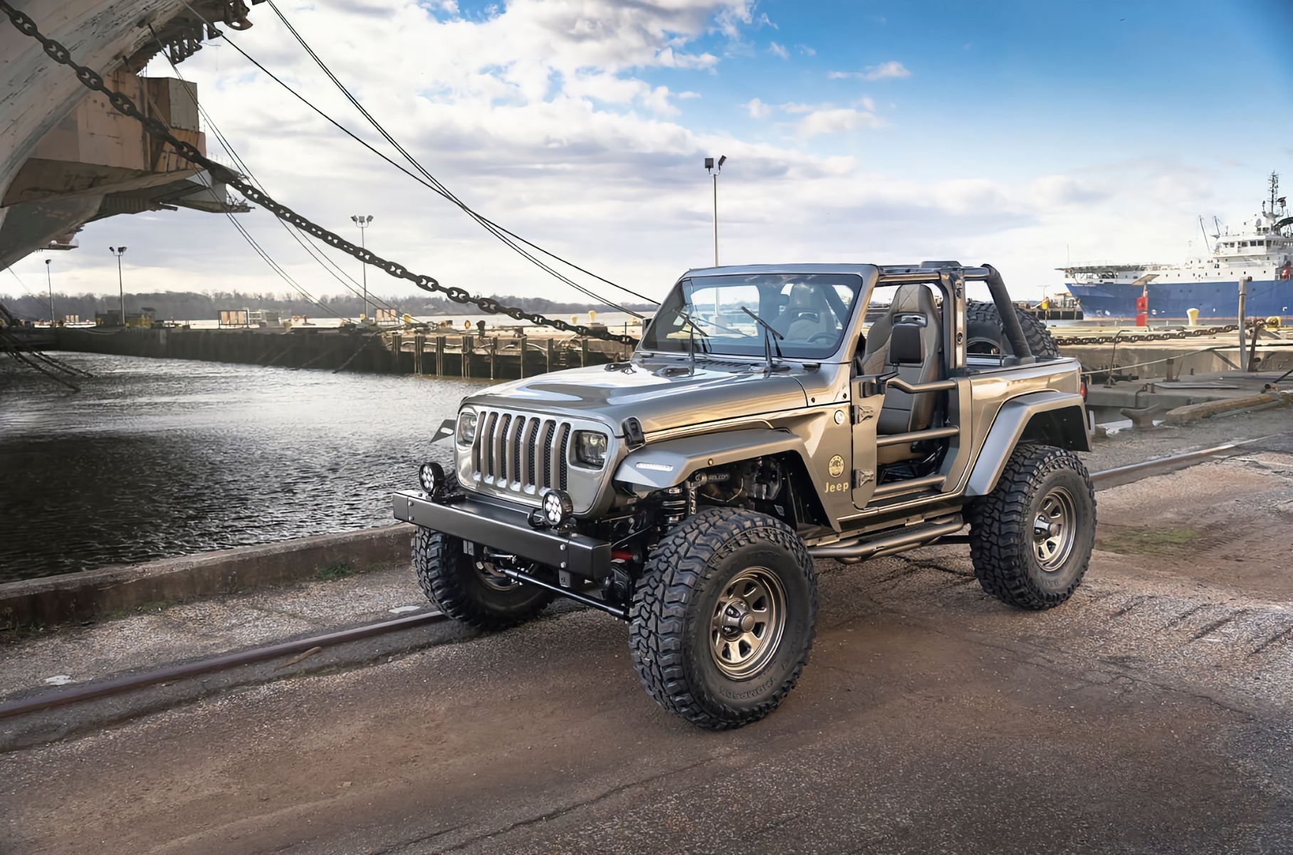 Продавец запчастей для Jeep построил Wrangler в стиле ретро Новости