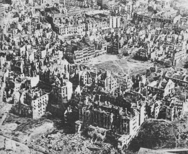 Варшава после подавления восстания 