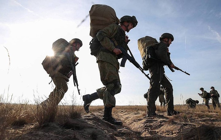 Появилось видео российско-белорусских военных учений «Славянское братство»