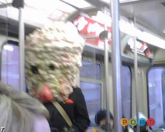 Люди в метро прикол (99 фото)