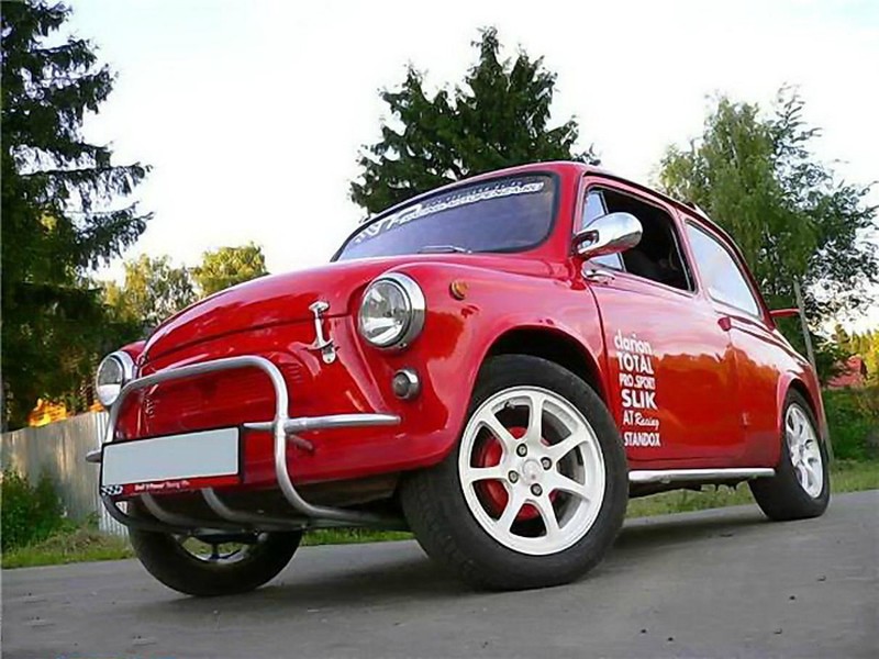 Безумный тюнинг «запорожца». автомобили,автомобиль,машины,тюнинг